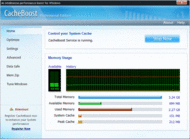 CacheBoost Professional Edition screenshot